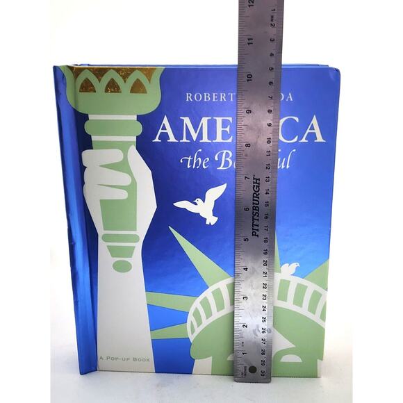 POP-UP BOOK-ROBERT SABUDA-AMERICAN THE BEAUTIFUL-Hand Cut Pop-Ups-Hard Back - Picture 5 of 6